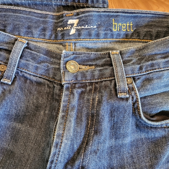 💚Men's 7 for All mankind Brett jeans  31 - Picture 4 of 6